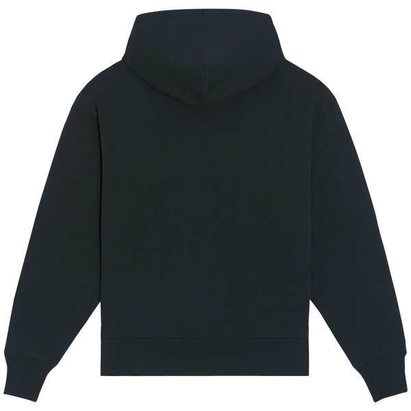 Sweat shirt a capuche unisexe epais slammer heavy dos Black