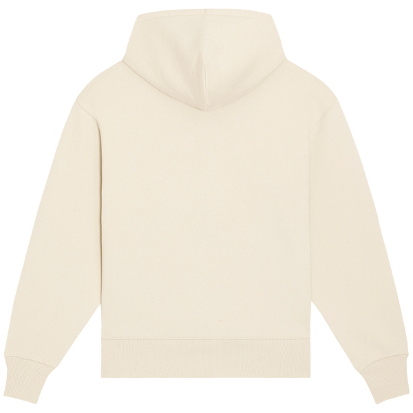 Sweat shirt a capuche unisexe epais slammer heavy dos Natural Raw