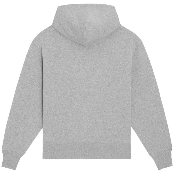 Sweat shirt a capuche unisexe epais slammer heavy dos Heather Grey