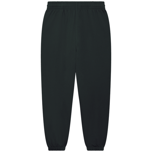 Pantalon de jogging unisexe decontracte decker wave terry face Black