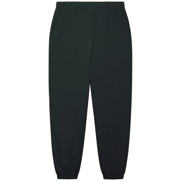 Pantalon de jogging unisexe decontracte decker wave terry dos Black