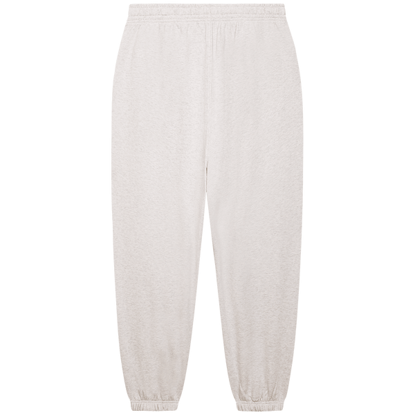 Pantalon de jogging unisexe decontracte decker wave terry dos Cream Heather Grey