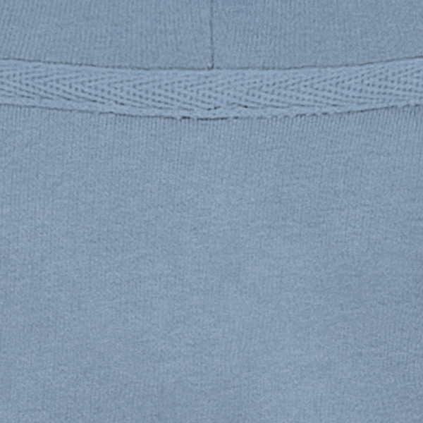 Sweat shirt ecoresponsable a capuche homme col Sky Blue