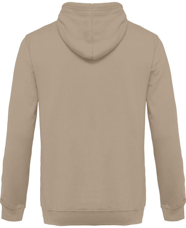 Sweat shirt a capuche homme dos Light Sand