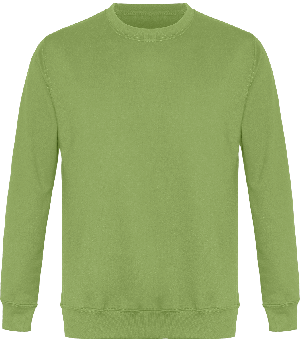 Sweat Col Rond Unisexe Lime