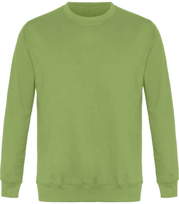 Unisex Rundhals-Sweatshirt Lime