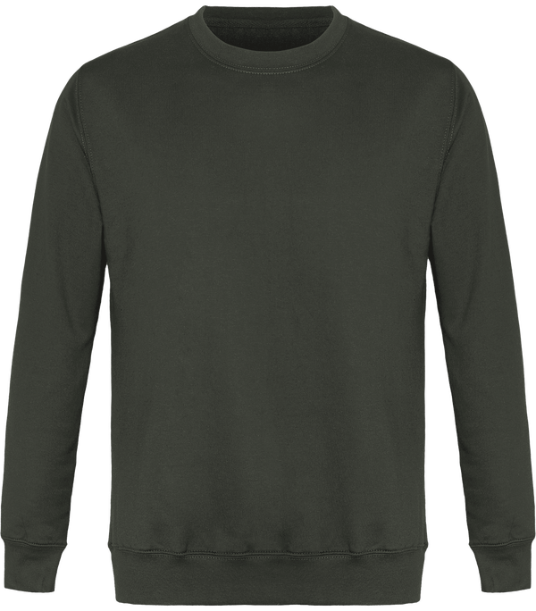 Unisex Rundhals-Sweatshirt Dark Khaki