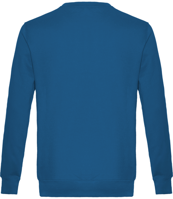 Sweat col rond unisexe dos Tropical Blue