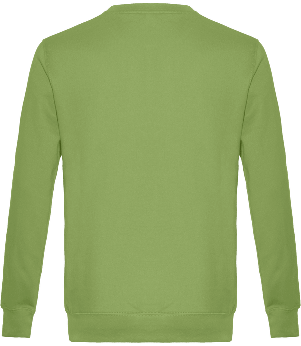 Sweat col rond unisexe dos Lime