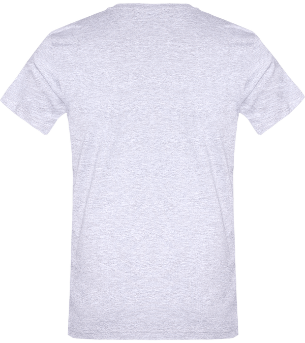 T shirt homme 180g dos Ash Heather