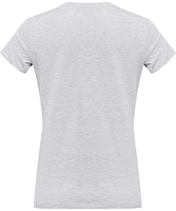 T shirt femme 180g dos Ash Heather