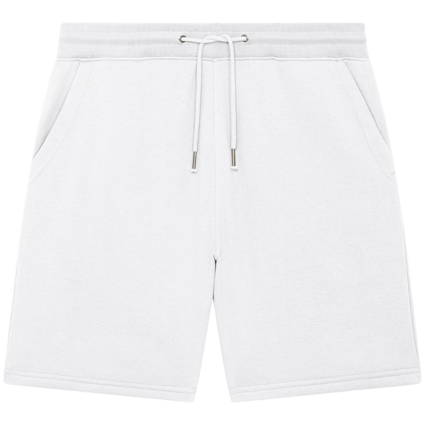 Short de sport unisexe trainer face White
