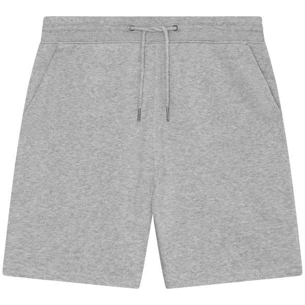 Short de sport unisexe trainer face Heather Grey
