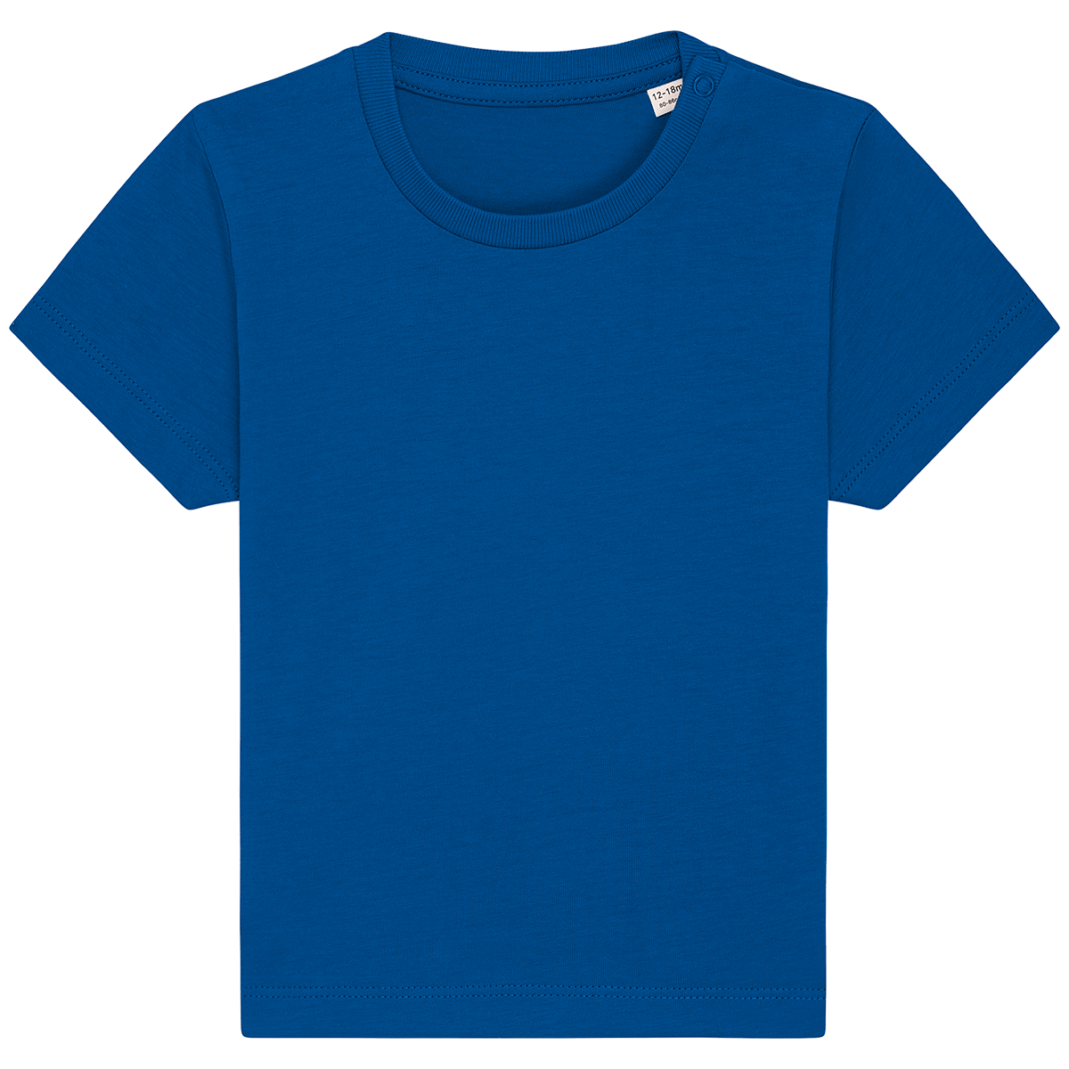 T shirt bebe bio baby creator face Majorelle Blue