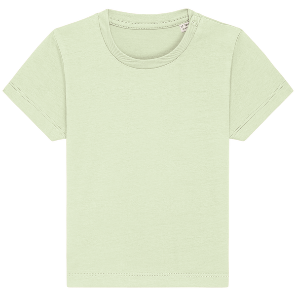 T shirt bebe bio baby creator face Stem Green