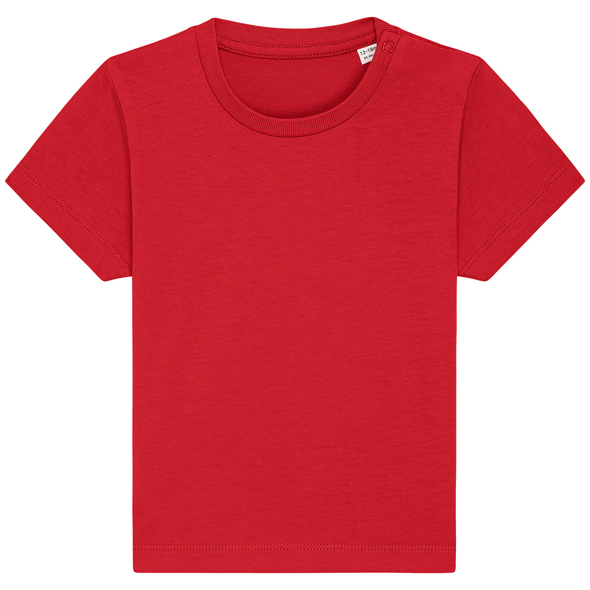 T shirt bebe bio baby creator face Red