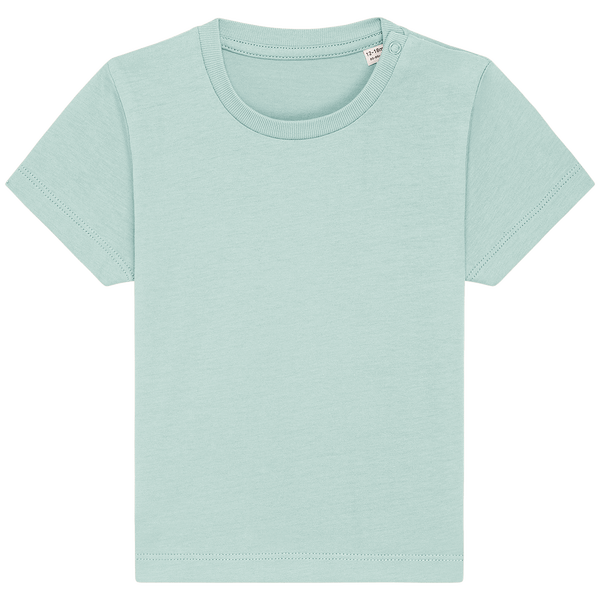 T shirt bebe bio baby creator face Stem Green