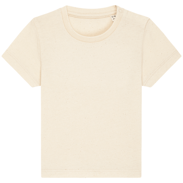 T shirt bebe bio baby creator face Natural Raw