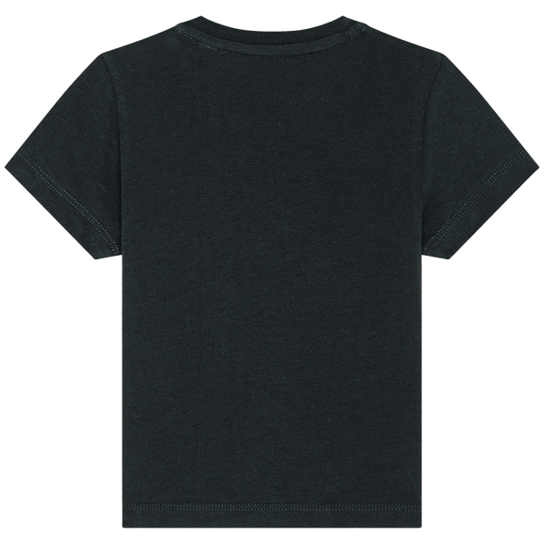 T shirt bebe bio baby creator dos Black