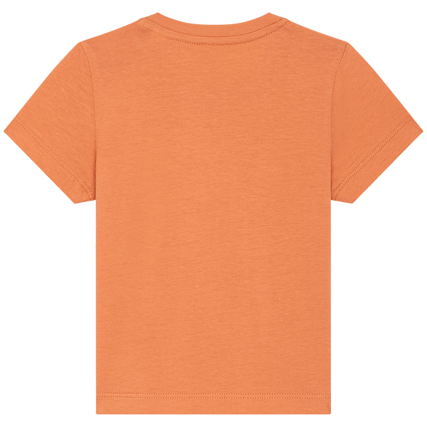T shirt bebe bio baby creator dos Volcano Stone