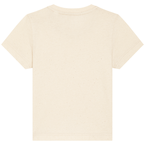 T shirt bebe bio baby creator dos Natural Raw