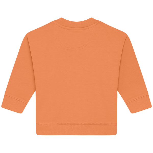 Sweat shirt a col rond bebe baby changer dos Volcano Stone