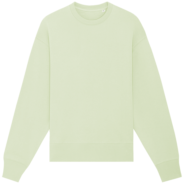 Sweat shirt col rond unisexe decontracte radder face Stem Green