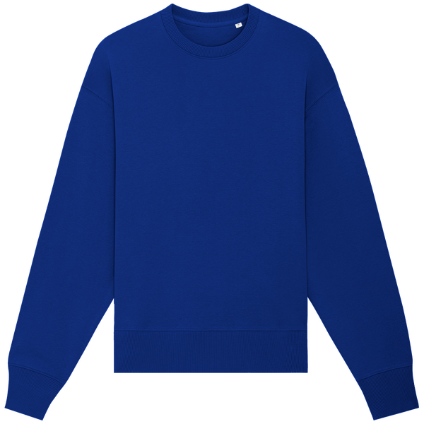 Sweat shirt col rond unisexe decontracte radder face Worker Blue