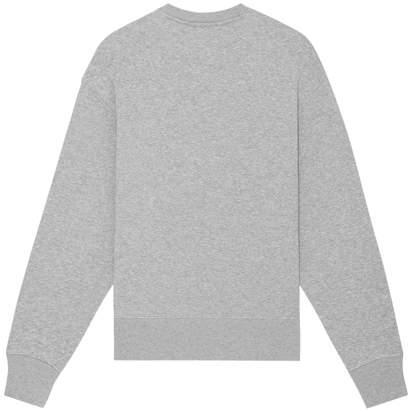 Sweat shirt col rond unisexe decontracte radder dos Heather Grey