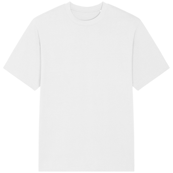 T shirt unisexe lourd coupe loose freestyler face White