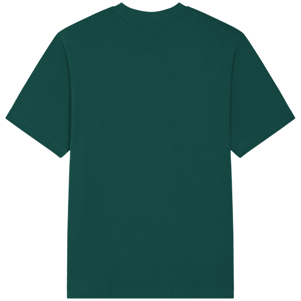 T shirt unisexe lourd coupe loose freestyler dos Glazed Green