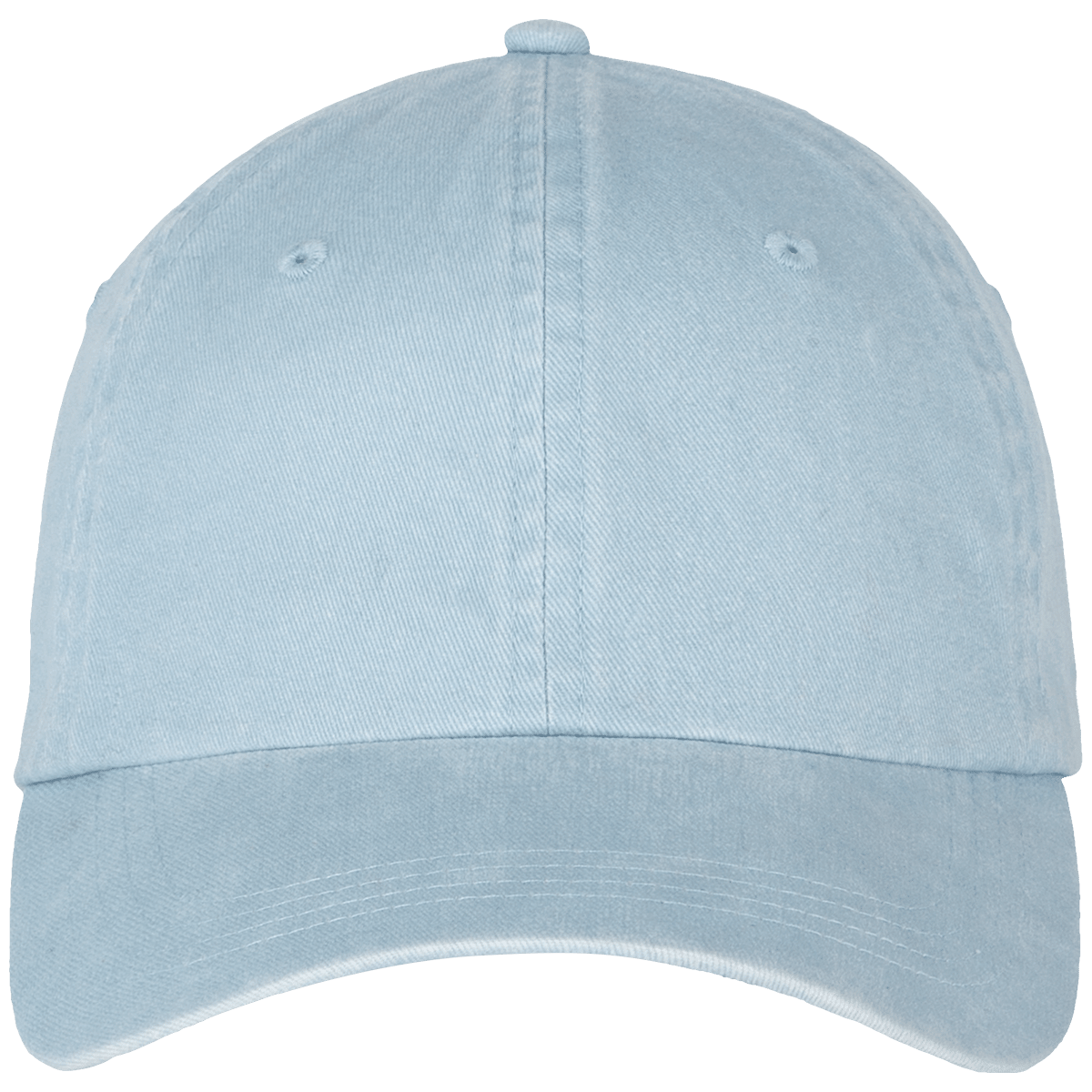 Casquette Délavée Unisexe Coton Biologique Style Vintage Ns040 Personnalisable En Broderie Tunetoo Washed Aquamarine