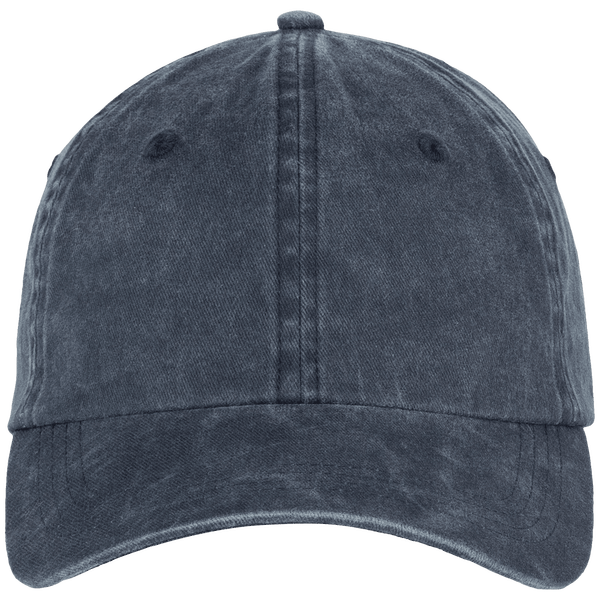 Casquette Délavée Unisexe Coton Biologique Style Vintage Ns040 Personnalisable En Broderie Tunetoo Washed Navy Blue