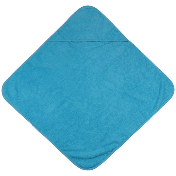 Cape De Bain Bébé À Personnaliser En Broderie aqua