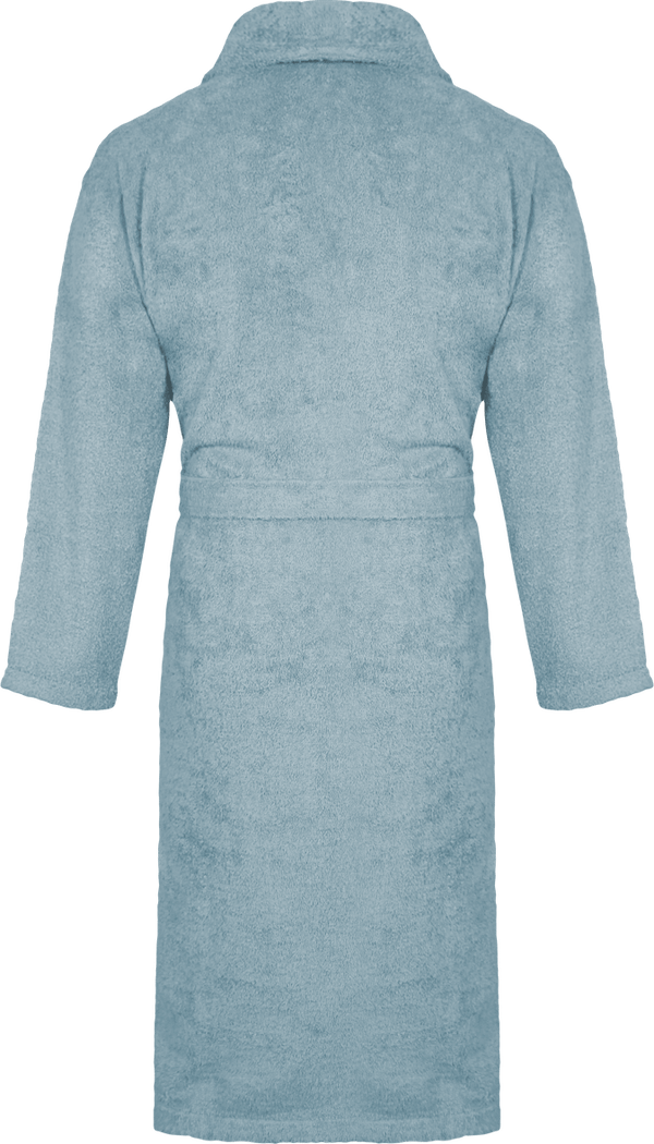 Peignoir eponge premium dos Powder Blue