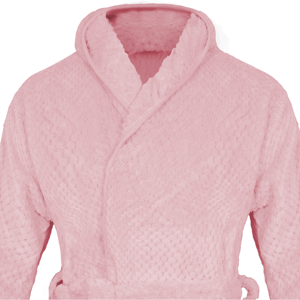 Peignoir Femme  Plaid Effet Corail Personnalisé Old pink