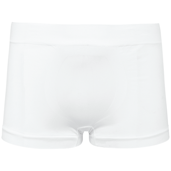 Boxer ecoresponsable sans coutures homme face White