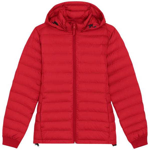 Veste matelasse pour femme stella voyager face Red