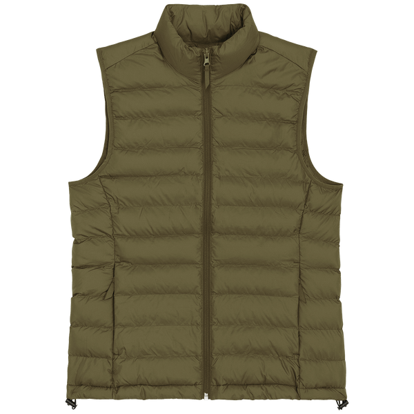 Bodywarmer pour femme stella climber face British Khaki