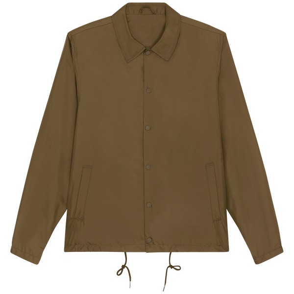 Veste coach unisexe coacher face British Khaki