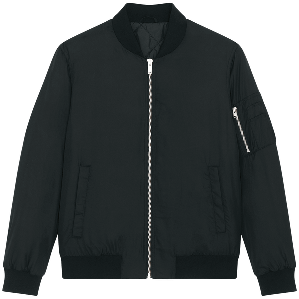 Veste unisexe bomber face Black