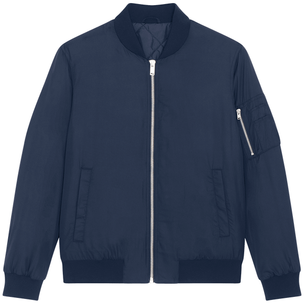 Veste unisexe bomber face French Navy