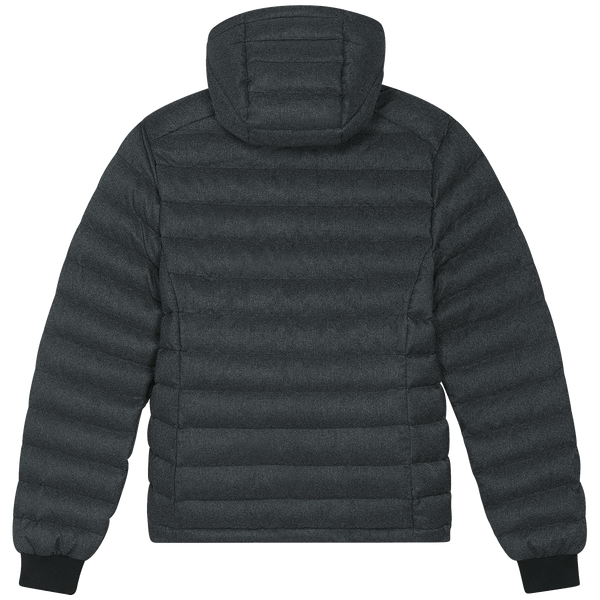 Veste matelassee femme stella voyager wool like dos Dark Heather Grey