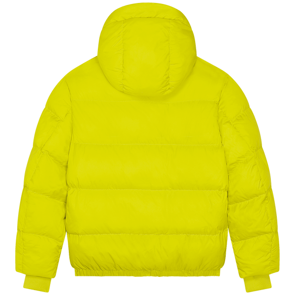 Veste puffer unisexe oversize puffer dos Lime Flash