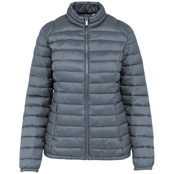 Veste recyclee legere femme face Mineral Grey