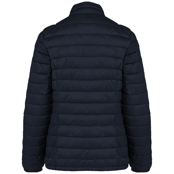 Veste recyclee legere femme dos Navy Blue