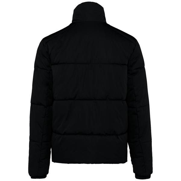 Veste doudoune recyclee homme dos Black