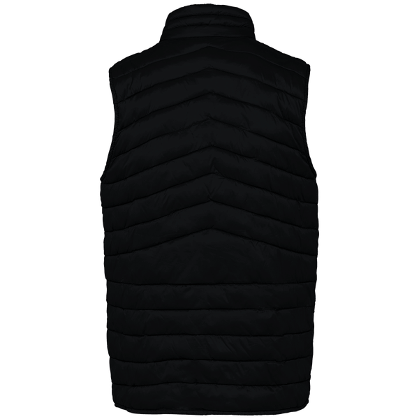 Bodywarmer recycle leger homme dos Black