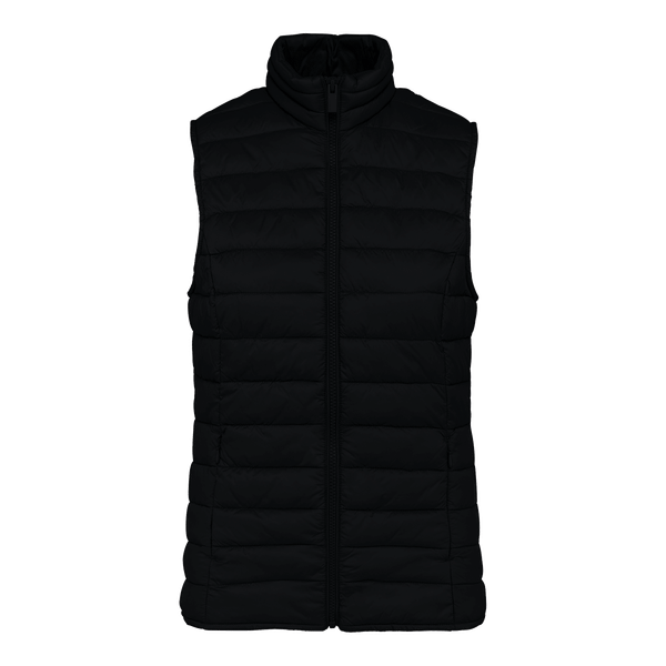 Bodywarmer Recyclé Léger Femme À Personnaliser En Broderie Black