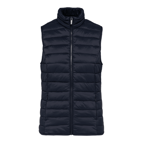 Bodywarmer Recyclé Léger Femme À Personnaliser En Broderie Navy Blue